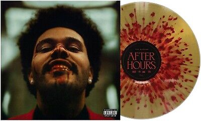 [DAMAGED] The Weeknd - After Hours [Red Splatter Gold Vinyl]