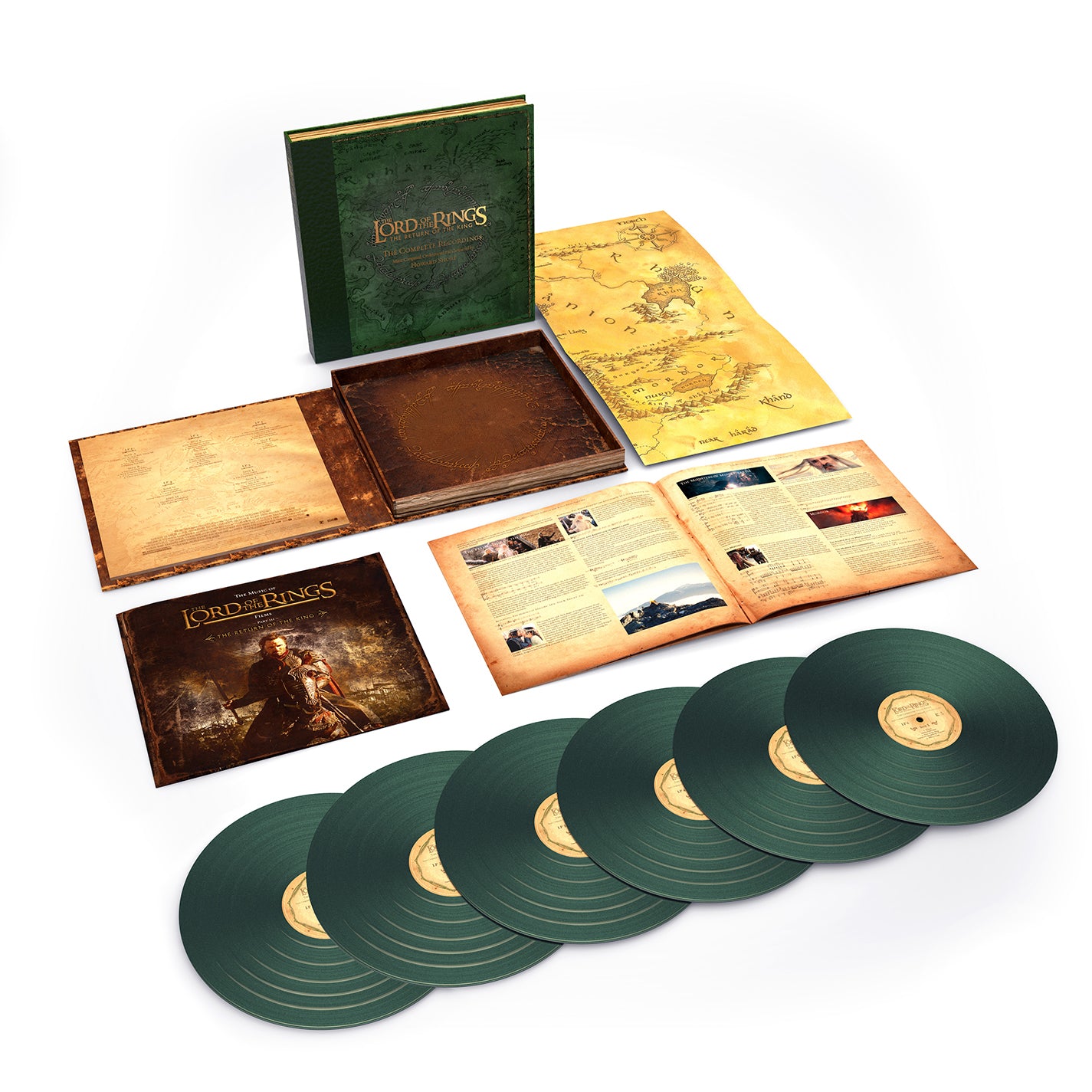 Howard Shore - The Lord Of The Rings: The Return Of The King - The Complete Recordings (Limited Edition Number Box Green 6LP)