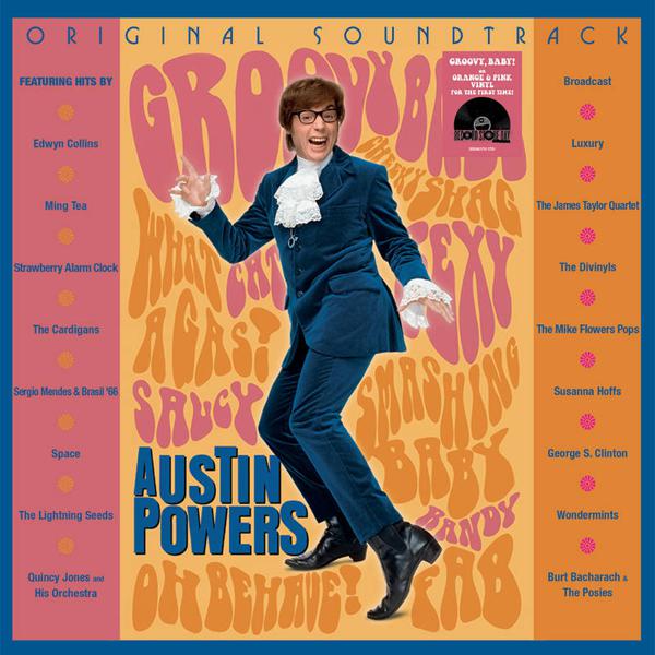 Various - Austin Powers - International Man Of Mystery [Orange & Pink Vinyl]