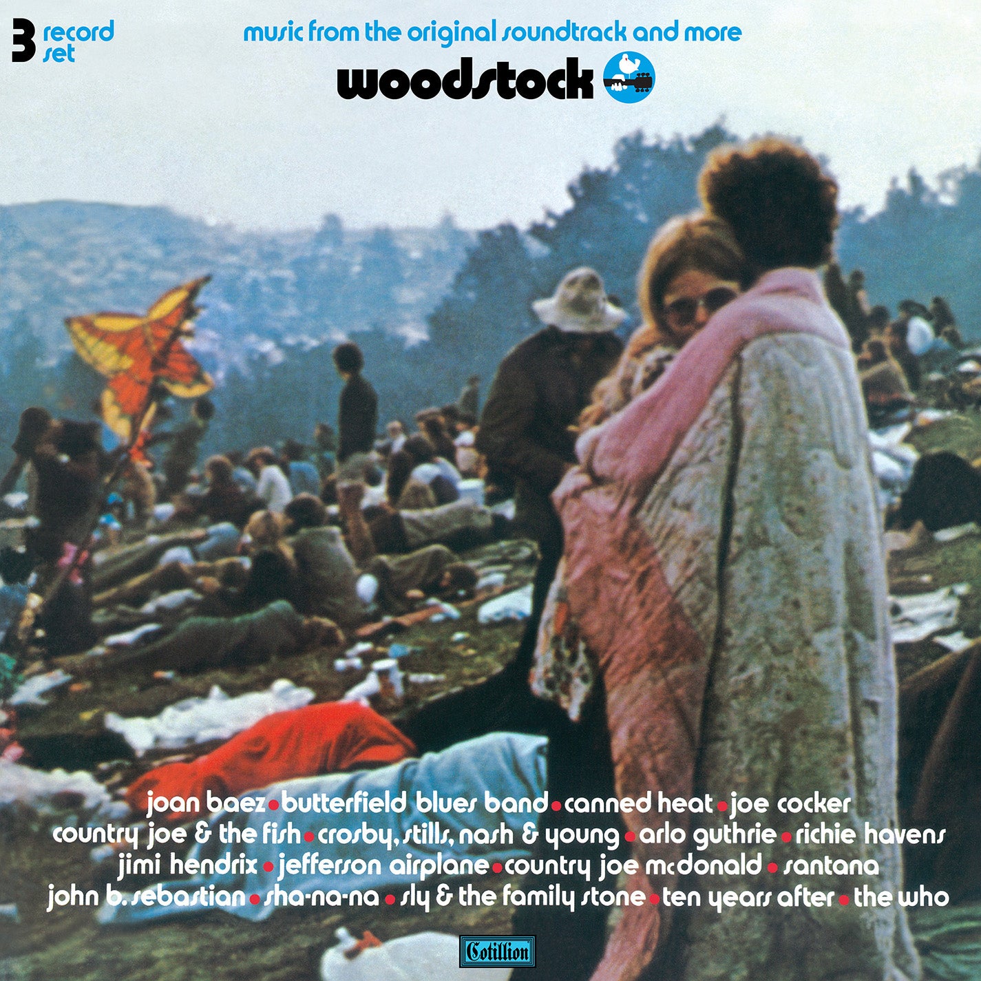 Various - Woodstock - Music From The Original Soundtrack And More [3-lp, Half Blue/half Hot Pink Vinyl] [Rhino Summer Of 69 Exclusive]