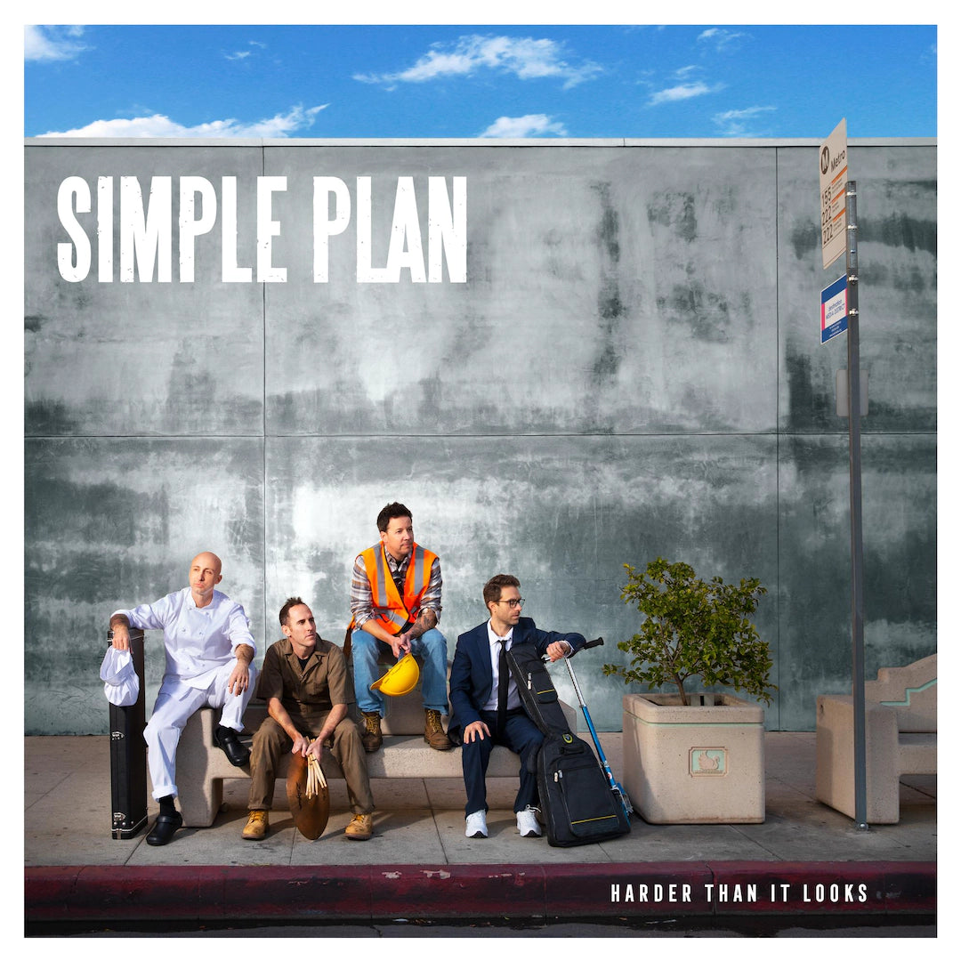 Simple Plan - Harder Than It Looks [Blue Marbled Vinyl]