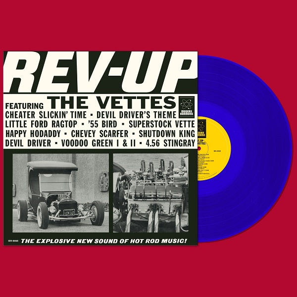The Vettes - Rev-Up [Blue Vinyl]