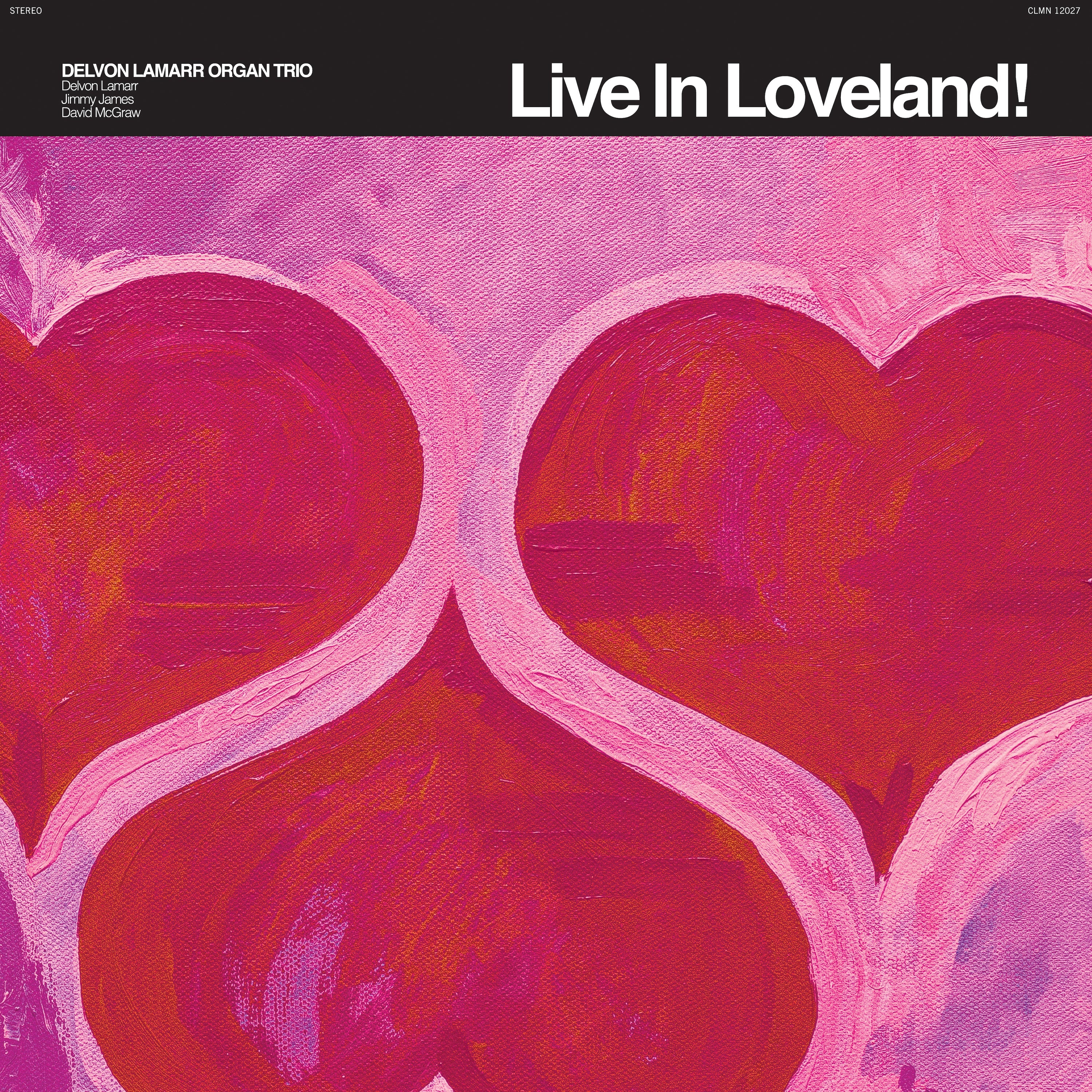 [UNSEALED] Delvon Lamarr Organ Trio - Live In Loveland! [2-lp Pink Vinyl]