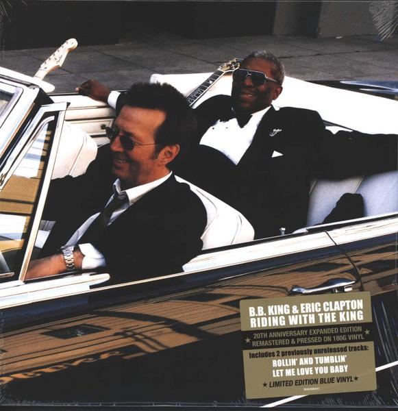 [DAMAGED] B.B. King & Eric Clapton - Riding With The King (20th Anniversary Expanded & Remastered) [Indie-Exclusive Blue Vinyl]