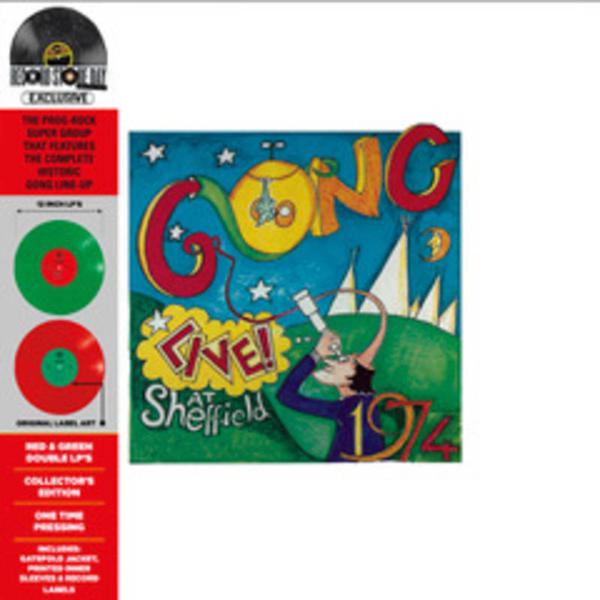 Gong - Live! At Sheffield 1974 [Red & Green Vinyl]