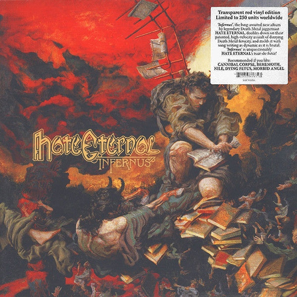 Hate Eternal - Infernus [Red Vinyl]