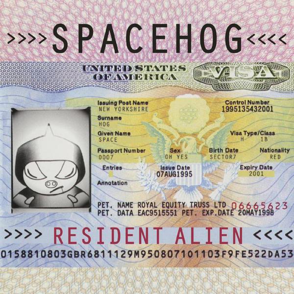 Spacehog - Resident Alien [Cream w/ Pink Splatter Vinyl]