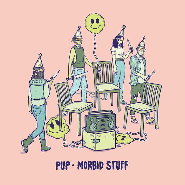 PUP - Morbid Stuff [Indie-Exclusive Pink & Oxblood Vinyl]