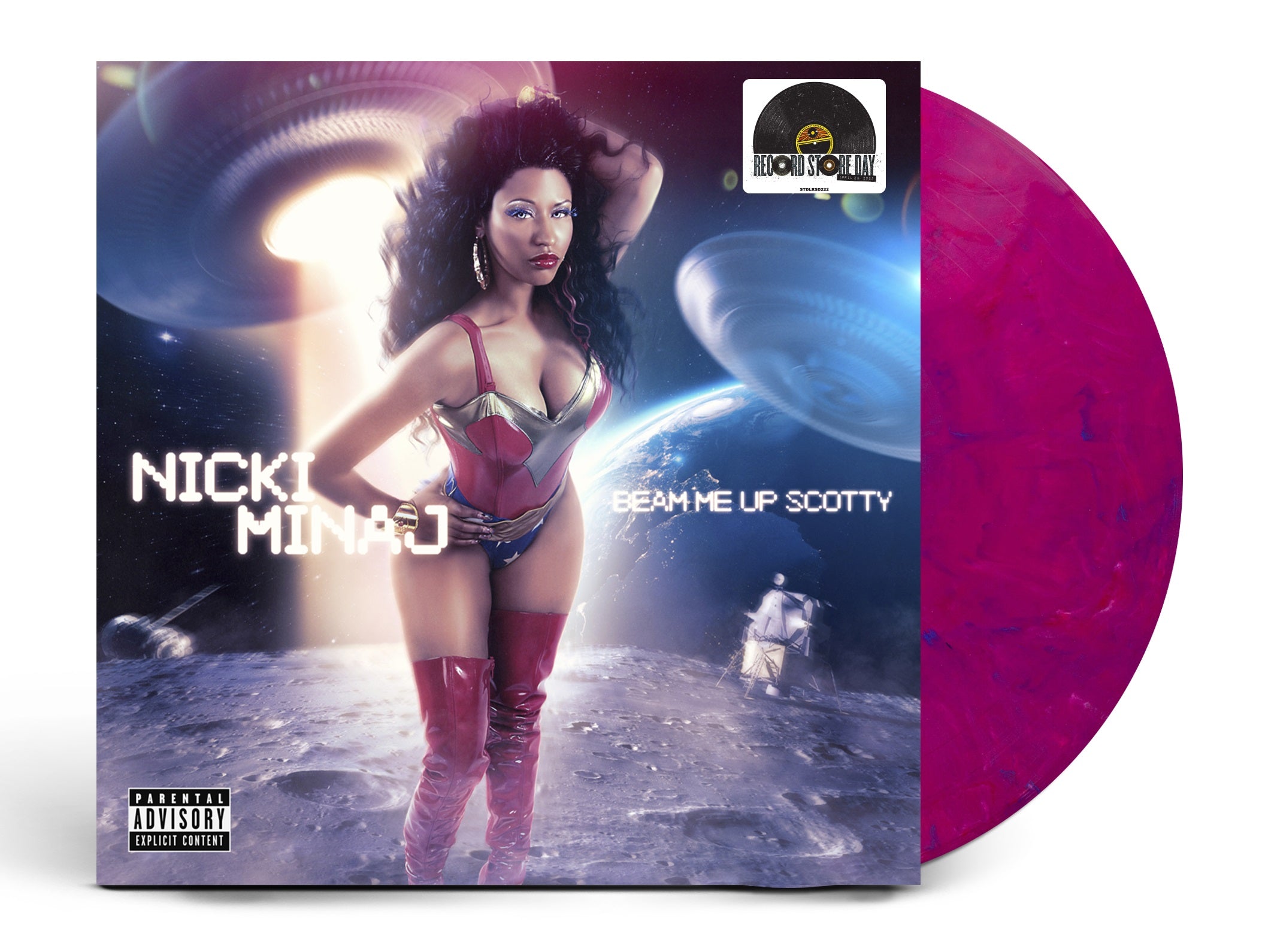 Nicki Minaj - Beam Me Up Scotty [Dragon Fruit Colored Vinyl]