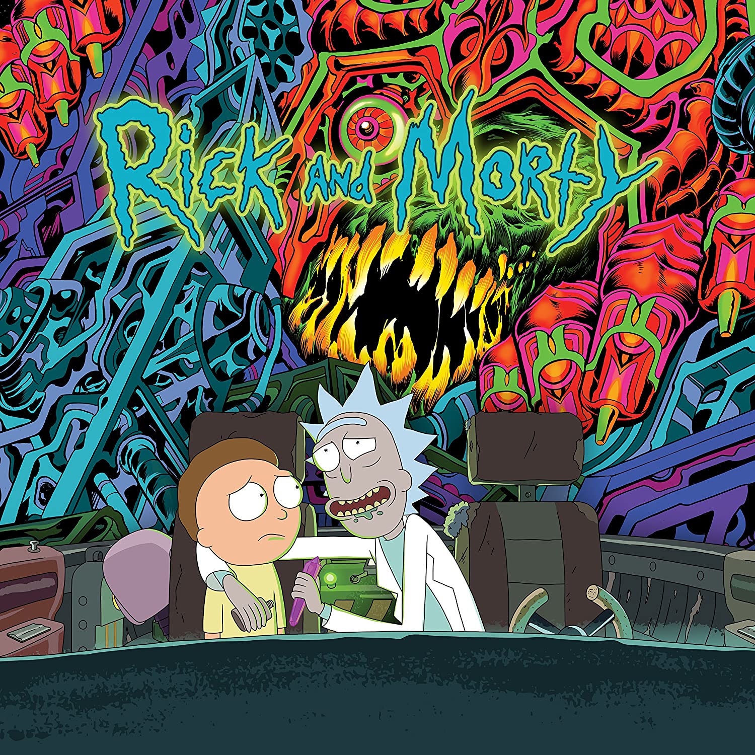 Rick & Morty - The Rick and Morty Soundtrack [Green/Pink Vinyl] [2LP]