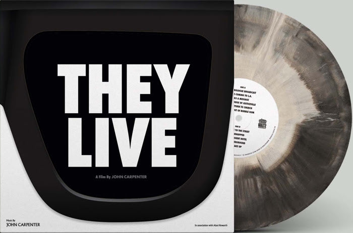 John Carpenter & Alan Howarth - They Live (Original Soundtrack) [Black & White Galaxy Vinyl]